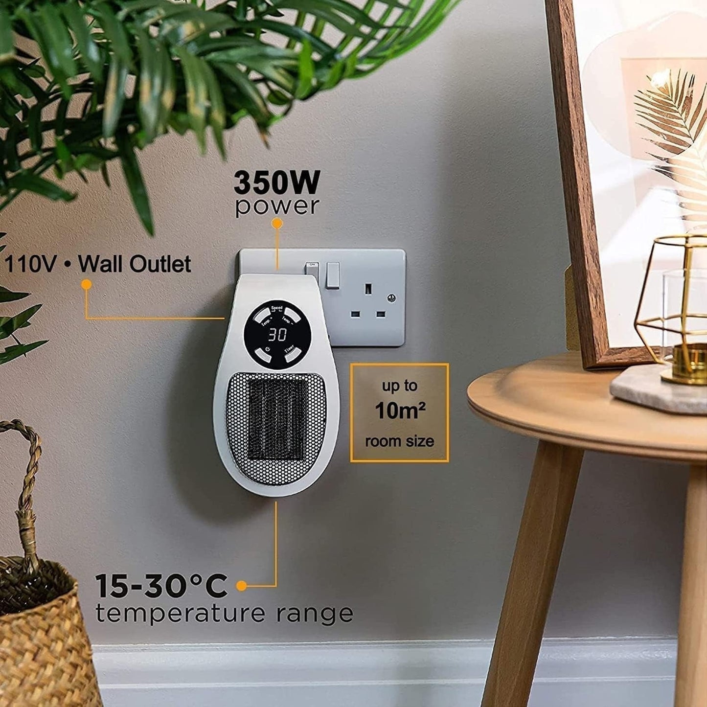 CozyRoom™ - Fanless Electric Heater