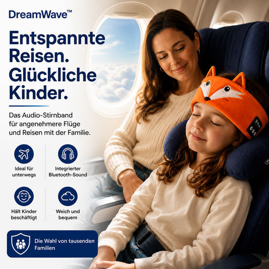 DreamWave™ Bluetooth-Reise-Stirnband