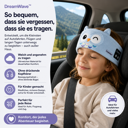 DreamWave™ Bluetooth-Reise-Stirnband