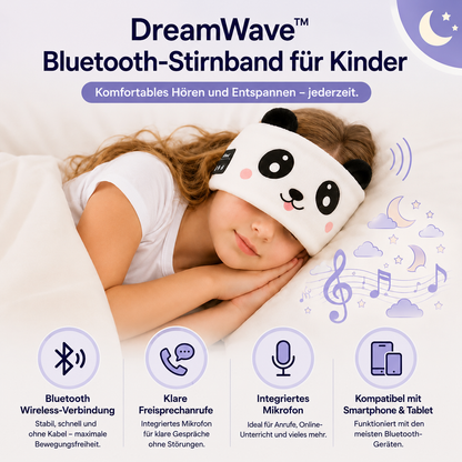 DreamWave™ Bluetooth-Reise-Stirnband